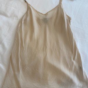 Cream Silk Camisole
